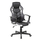 Silla De Oficina Gamer Gerencial Giratoria Color Blanco