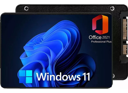 Ssd 240gb Para Computador Ou Notebook Com Windows 11 Instalado + Pacote Office