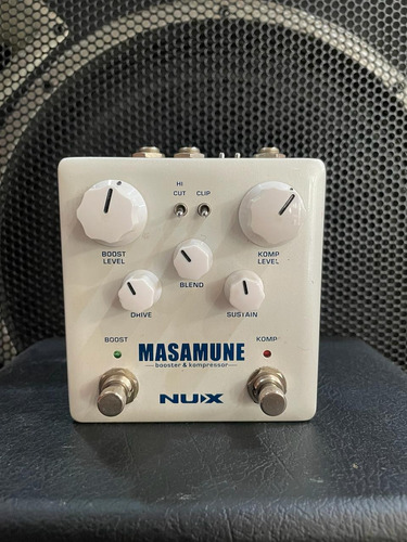 Pedal De Efecto Nux Masamune Nbk-5  Blanco Inmaculado