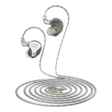 Auriculares In Ear Marca Kz Acoustics Dq6 C/mic Plata Calida