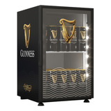 Cooler Guinness Bajo Cero Para Cervezas Color Negro