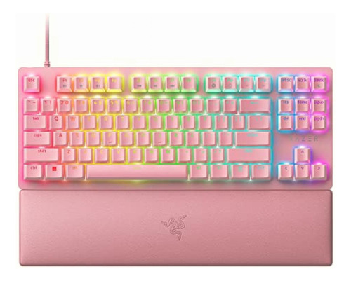 Razer Huntsman V2 Tenkeyless Edición Quartz Teclado Gamer