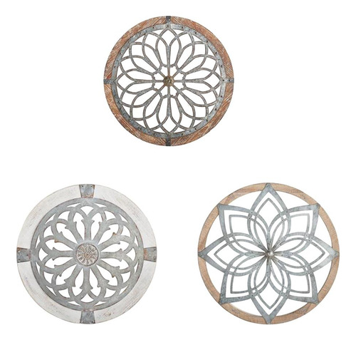 3x 3d Wall Art Decor Estampado De Flores Decorativo Luz 20