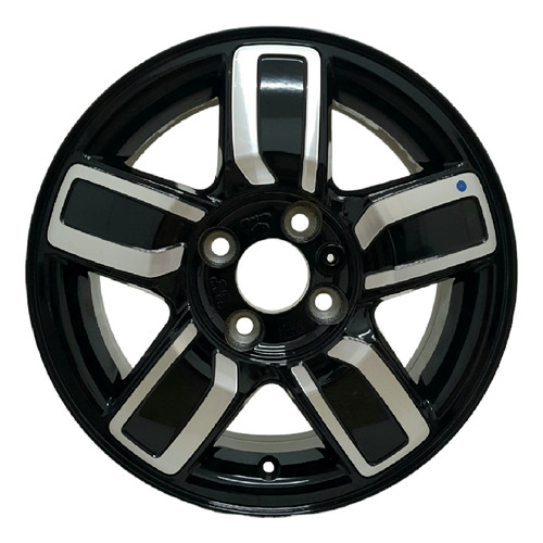 Llanta R14 Renault Clio Original Negro Diamantado (4x100)