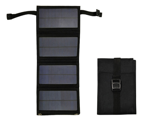 Cargador C Plegable Con Panel Solar, Resistencia, Energía De