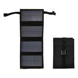 Cargador C Plegable Con Panel Solar, Resistencia, Energía De