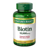 Biotina - 10.000mcg 250 Softgels - Unidad a $109900