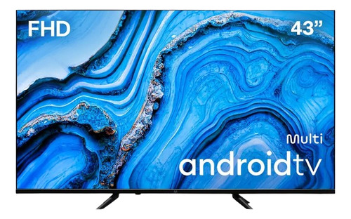 Smart Tv Multi 43  Fhd Android Tv Tl066m
