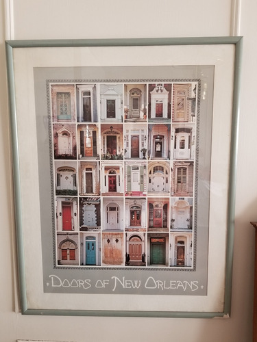 Cuadro, Lámina Doors Of New Orleans, Usa. No Hago Envío