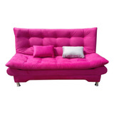 Sofa Cama Colchoneta Elegante Y Moderno Respaldo 3 Posicione