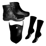 Botas Touring Impermeables + Medias Termicas + Mascara Cuota