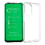 Funda Transparente + Vidrio Cerámico Para Huawei Nova 9 Se