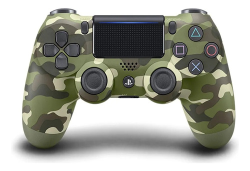 Dualshock 4 Original Green Camo New Model Ps4