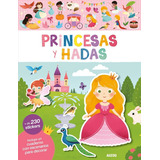 Pincesas Y Hadas Vr Infantil Stickers Escenarios 12p 3+