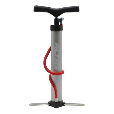 Bomba De Aire De Pie Para Bicicleta Ciclismo Color Cromo | MercadoLibre