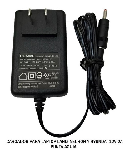 Cargador Eliminador  12v A 2a Lanix  Neuron X Original Nuevo