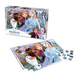 Rompecabezas Puzzle Frozen 2 Disney 120 Piezas Tapimovil