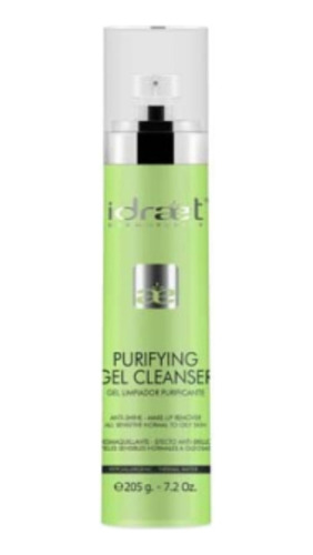 Gel De Limpieza Facial  Purificante Uso Diario 200 Ml Idraet