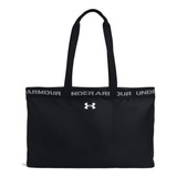 Bolsa Tote Under Armour Favorite Logo Estampado Para Mujer Color Negro Liso