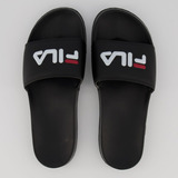 Chinelo Fila Drifter Basic Logo Preto