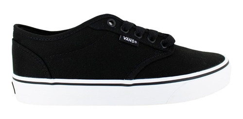 Zapatilla Lona Hombre Vans Atwood Canvas Negro/blanco