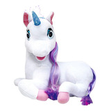 Peluche Unicornio Grande Pony Interactivo Juego Juguete Niña