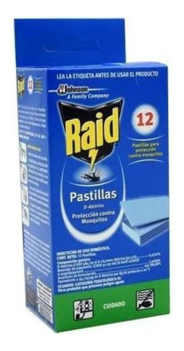 Raid Contra Mosquitos X 12 Und - Unidad a $1658