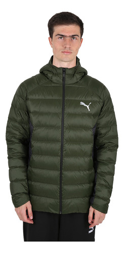 Campera Puma Packlite Hooded Down Hombre Nylon