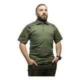 Remera De Combate Corta Seawolf Tactical Verde