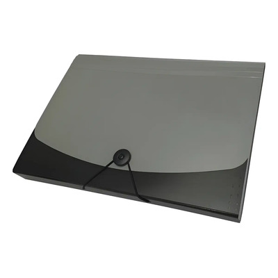 Archivero Expandible Negro A4 Clever Office Plástico 12 Divisiones | Meses sin interés