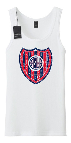 Musculosa Hombre San Lorenzo Dibujo Art Logo - Desl2