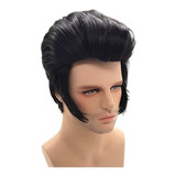 Peluca De Cosplay For Hombre, Cantantes De Rock, Elvis Aron