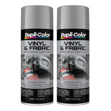 Paq 2 Pinturas Gris Medio Para Vinilo E Interiores De Auto