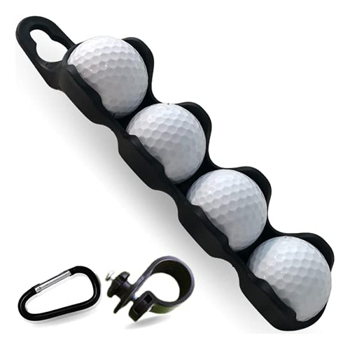 Soporte Para Bolas De Golf - 4 Bolas, Fácil De Enganchar A