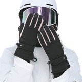 Guantes De Nieve Impermeables Con Pantalla Táctil Floral Em