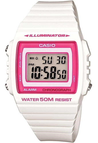 Relógio Casio Feminino Standard W-215h-7a2vdf