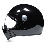 Casco Vintage Motorcycle 3c Para Hombre, Modelo Knight