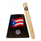 Campana De Metal De 6 Pulgadas Para Puerto Rico Con Baqueta