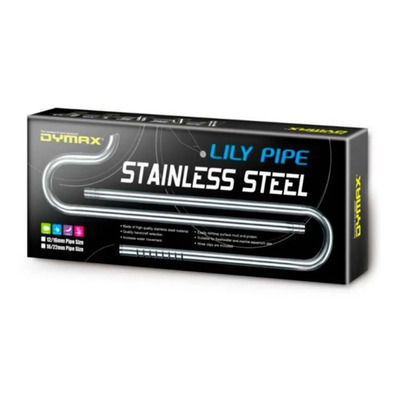 Lily Pipe De Acero Inox 12\u002F16mm Dymax Acuarios | Meses sin interés