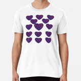 Remera Red Dots Hearts-hearts Algodon Premium 