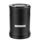 Lunchera Termica Waterdog Acero Inoxidable Negro 480 Cm3