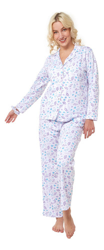Pijama Mujer Lucia Estampada