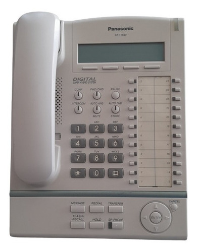 Teléfono Digital Panasonic Kx-t7630 Para Kx-ns500 Y Kx-tda