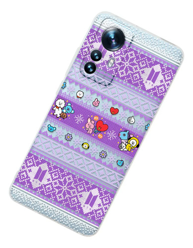 Funda Para Xiaomi Bts Bt21 Ugly Sweater Cooky Jeon Jung Case