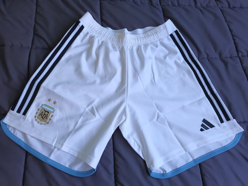 Selección Argentina Afa adidas Shorts Blanco Tela Utilería M