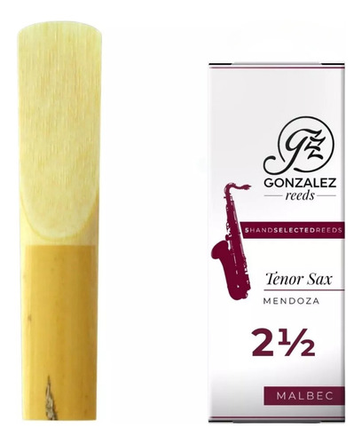 Palheta Sax Tenor Gonzalez Malbec Orgânica Pronta Entrega