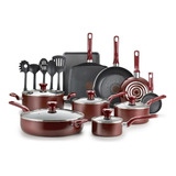 T-fal 20 Piezas, Bateria De Cocina Antiadherente Importada