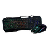 Kit Teclado E Mouse Gamer Semi Mecânico Altomex A-638