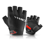 Guantes Rockbros Cortos Para Ciclismo Mtb Deporte Con Gel