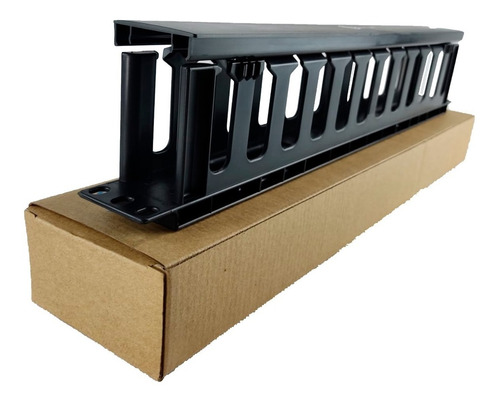 Organizador Horizontal Para Rack Plástico 1u 60x40